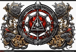Warhammer inquisitorial seal tattoo idea
