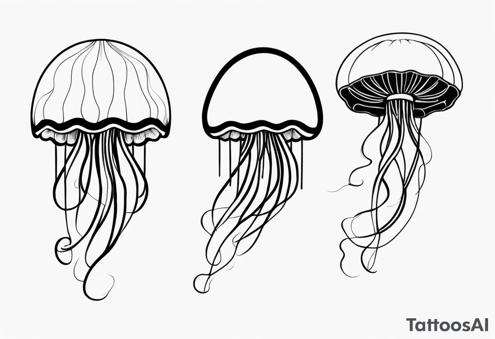 Jellyfish tattoo idea