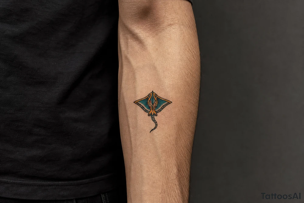 stingray tattoo idea