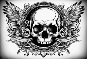 never forget never forgive tattoo idea