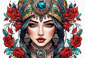 Nevaeh tattoo idea