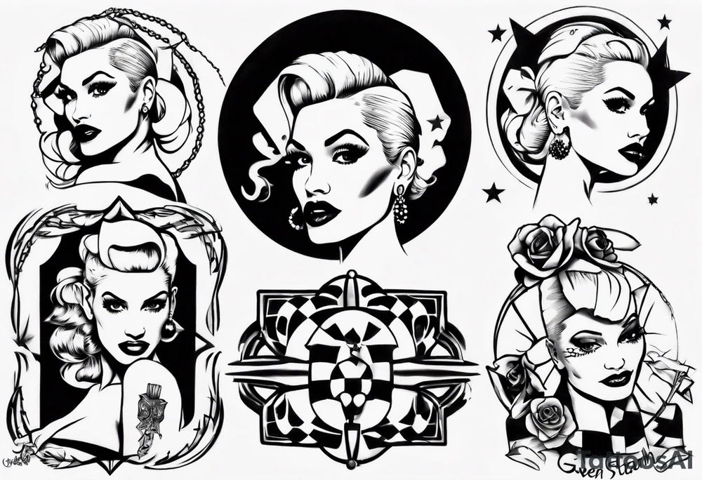 gwen stefani tattoo idea