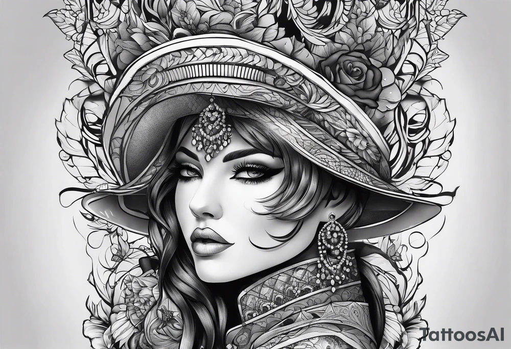 Full leg tattoo sleeve square tattoo idea