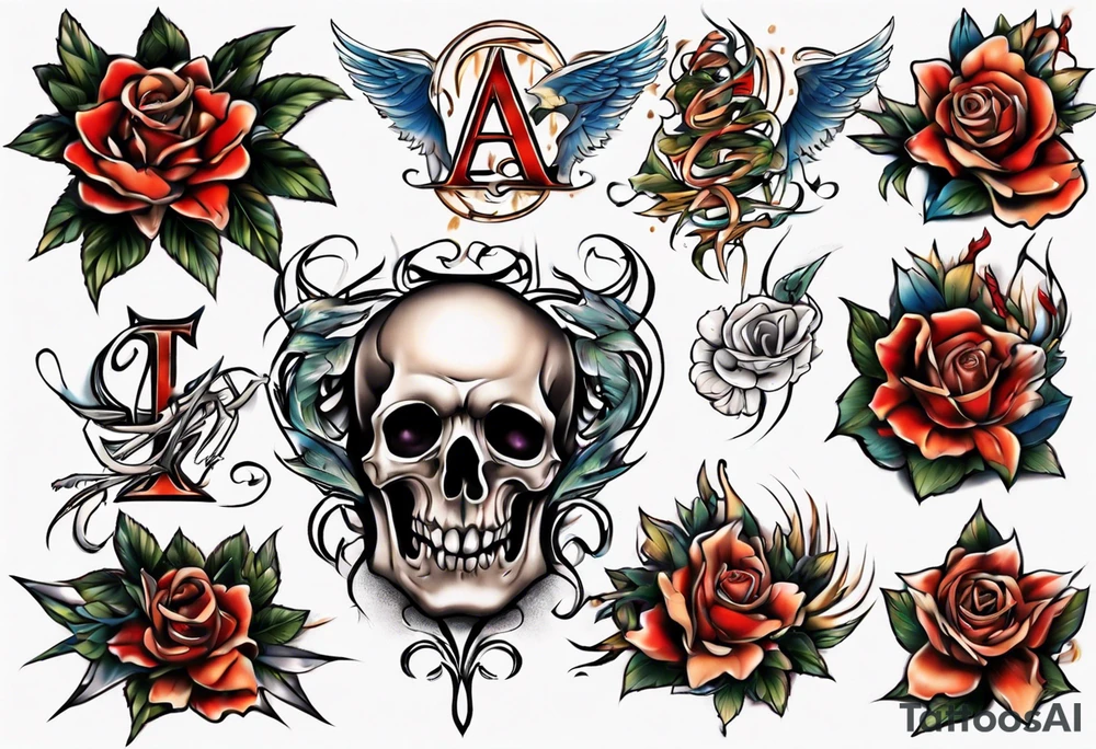 Sensual ACS tattoo idea