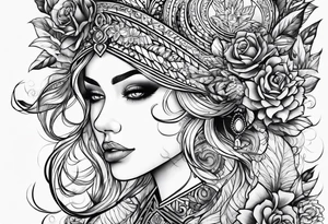 Card tattoo idea