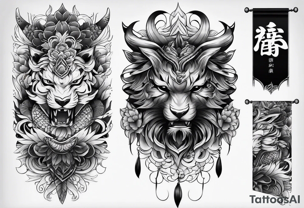 japanese sleeve tattoo idea