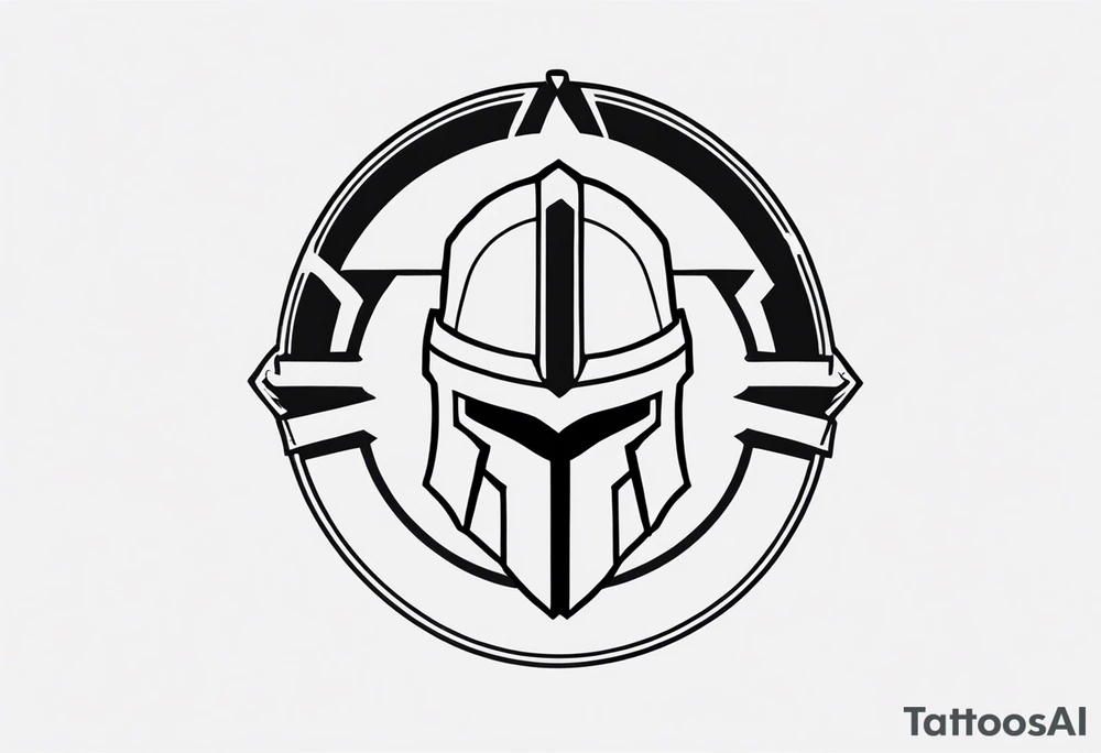 greek spartan symbol tattoo tattoo idea