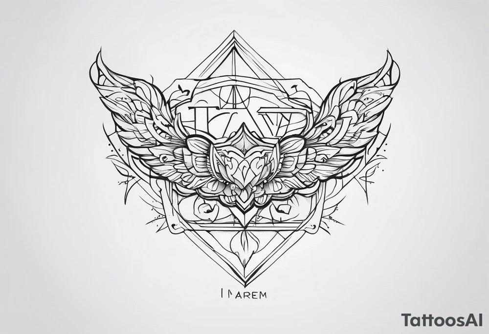 I want the name "Drew" tattoo idea