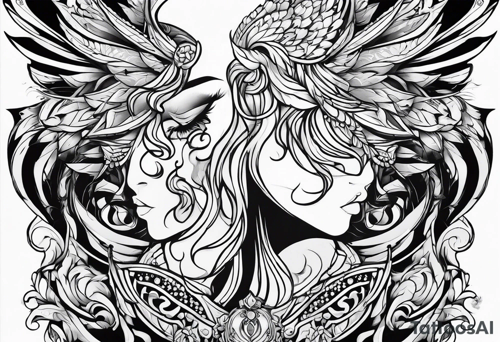 Cloak, Dagger tattoo idea