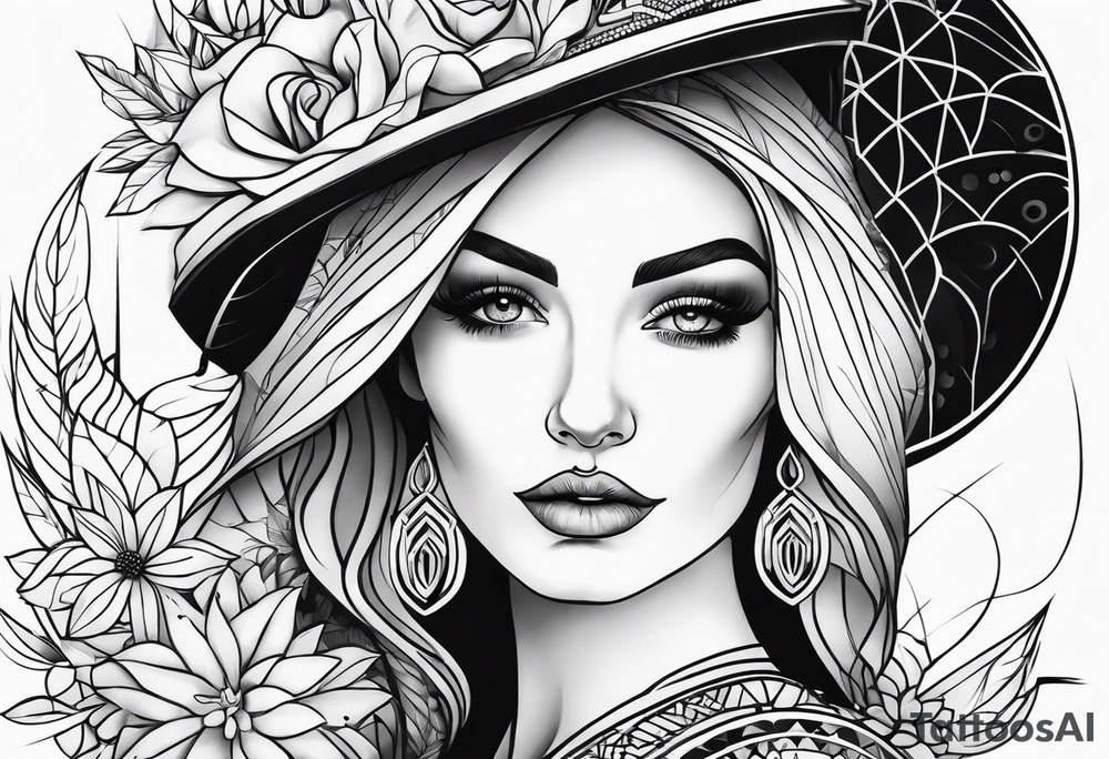 Mother of two tattoo idea