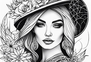 Mother of two tattoo idea