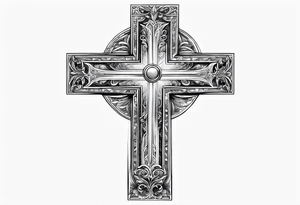cross, , bible tattoo idea