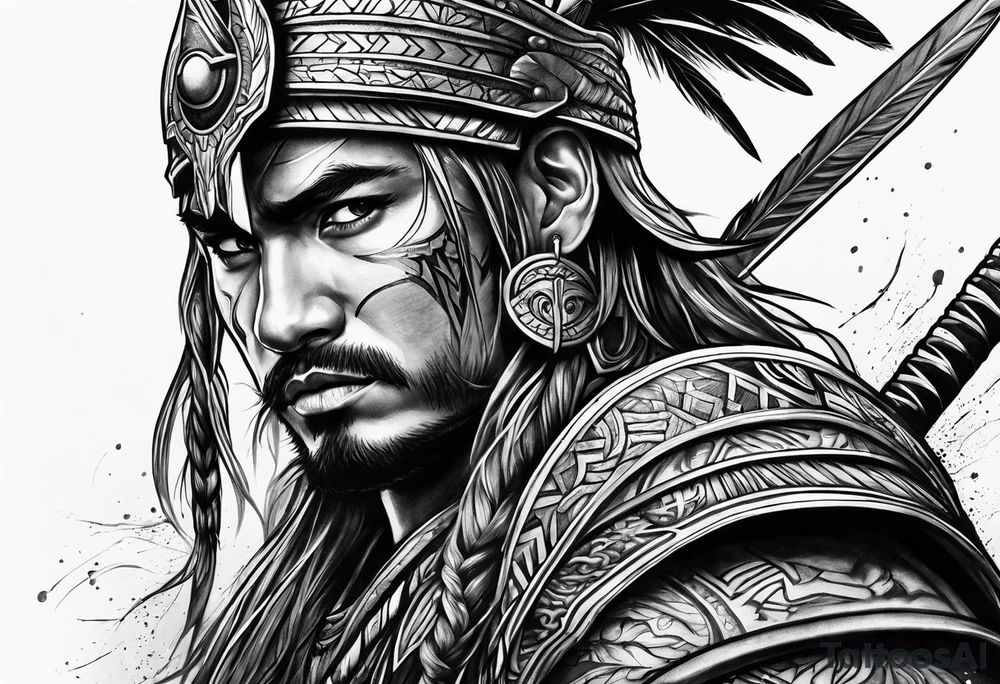 Way of the warrior tattoo idea