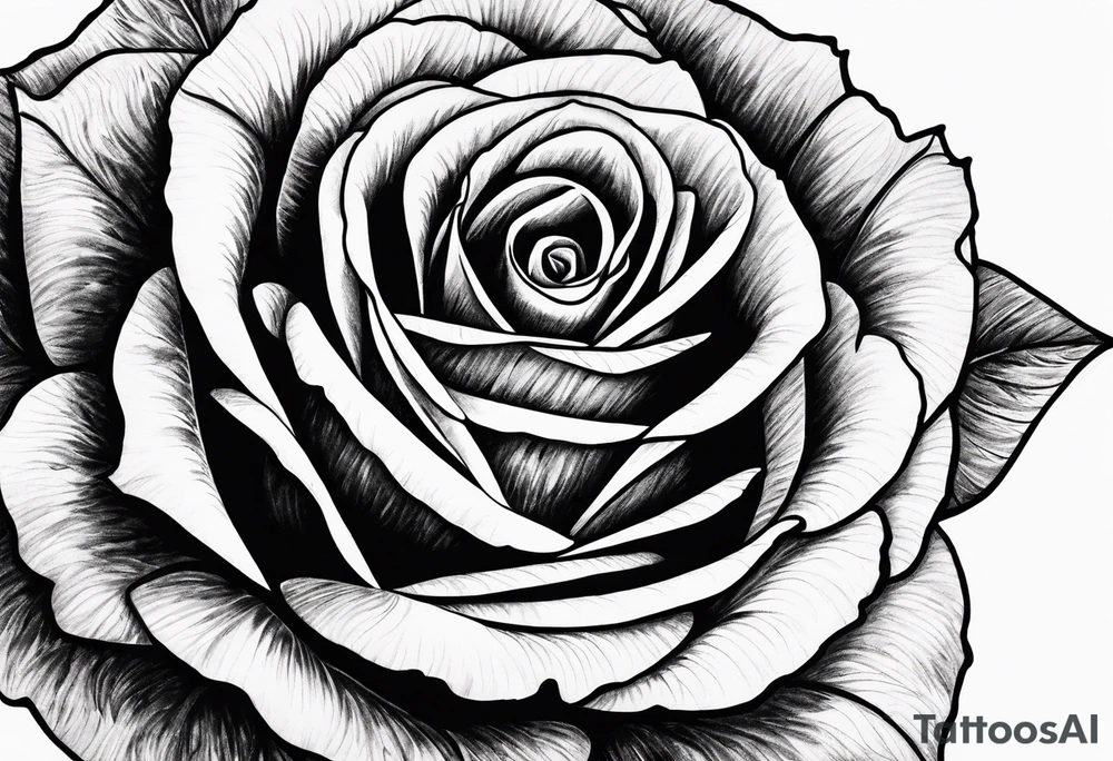 Rose,blood tattoo idea