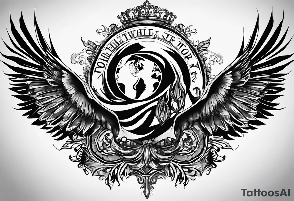 Something that signifies you’ll never walk alone and someone will always be there for you tattoo idea