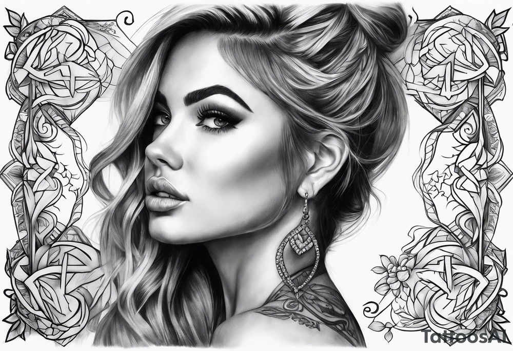 Names tattoo idea