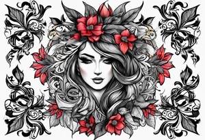 If you feel like you are losing everything, remember tress lose their leaves every year, yet they still stand tall and wait for better days to come. tattoo idea