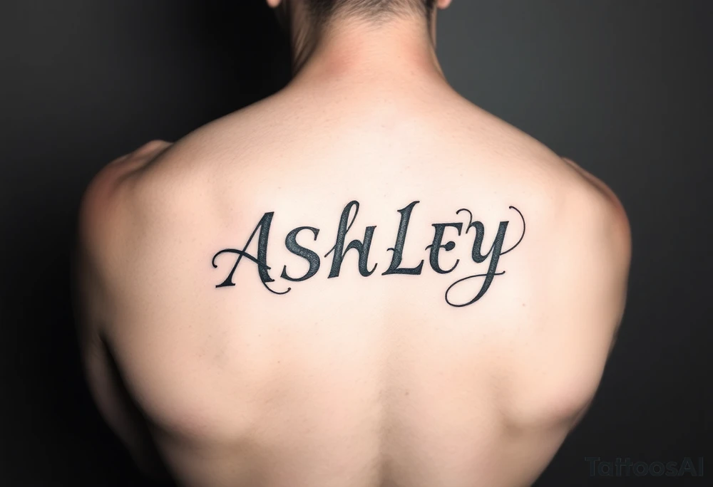 Name
Tattoo: ASHLEY tattoo idea