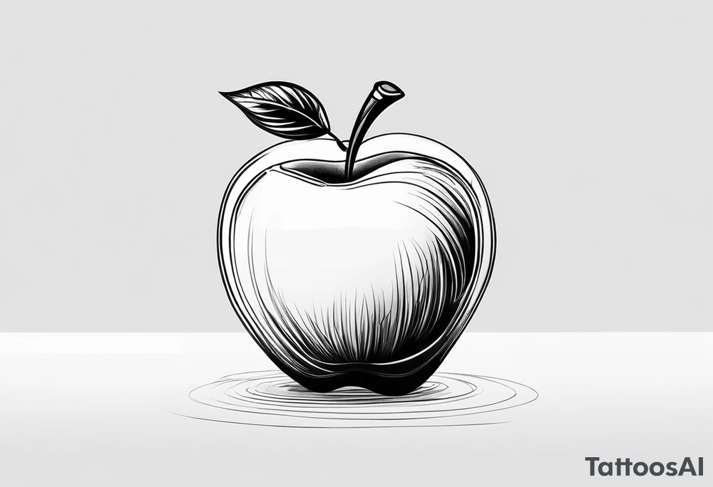 Apple, “Apple of my eye” tattoo idea