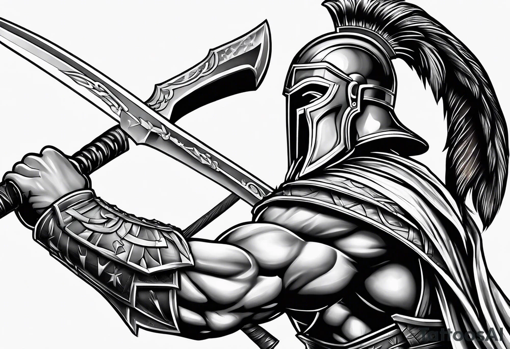 spartan tattoo idea