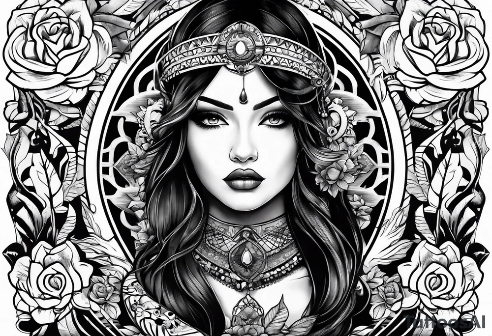 The world is yours tattoo idea