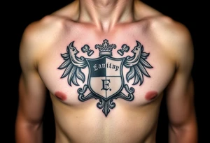 Smith, Irish family crest.
Full chest tattoo idea tattoo idea