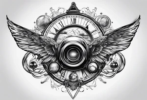 science themed tattoo tattoo idea