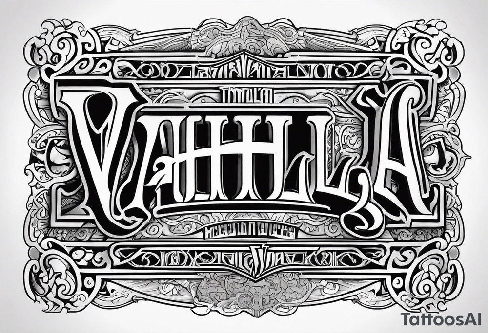Valhalla tattoo idea