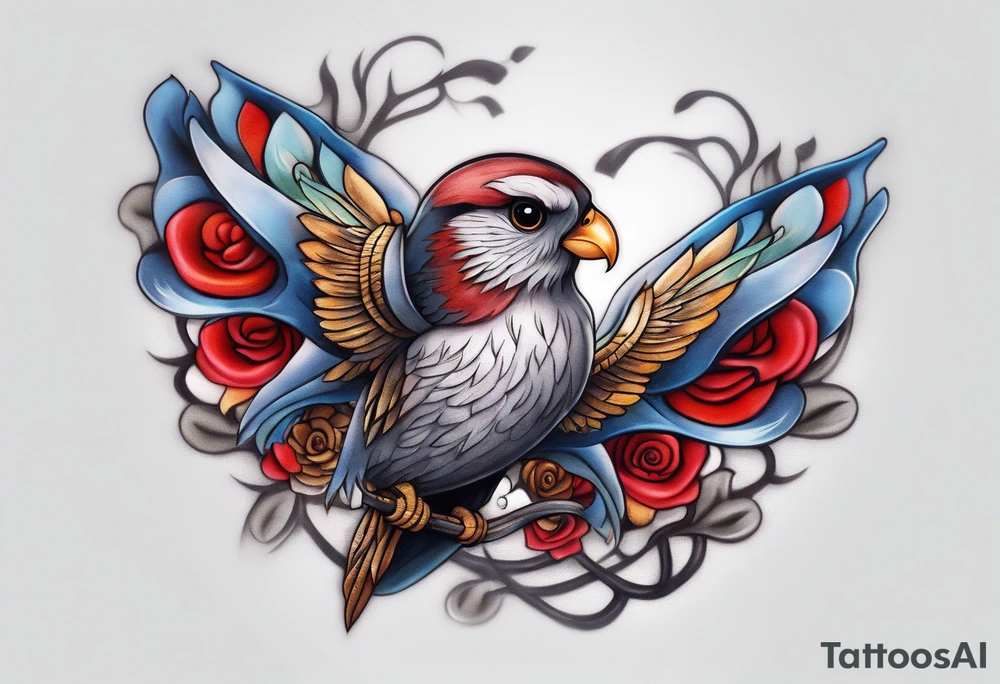 Dag engelen tattoo idea