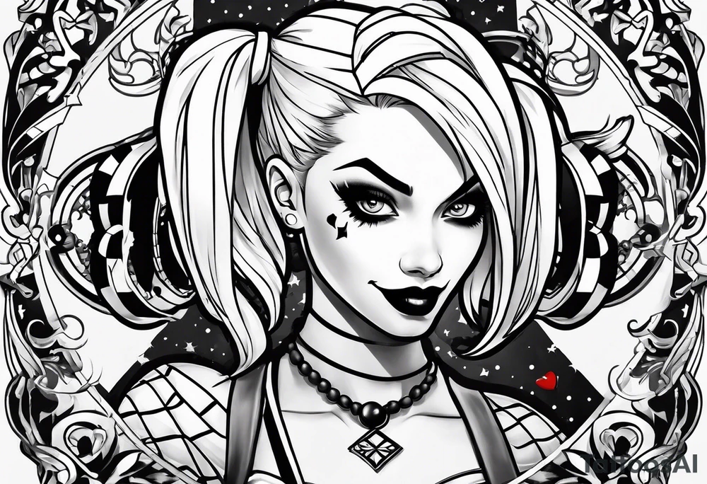 Harley Quinn tattoo idea
