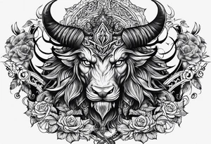 satan tattoo idea