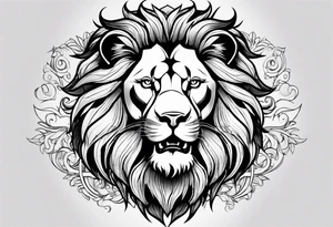 Lion from atlas tattoo idea