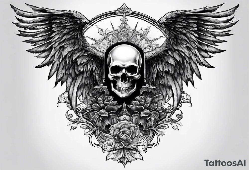 death angel tattoo idea