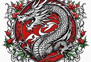 welsh dragon tattoo idea