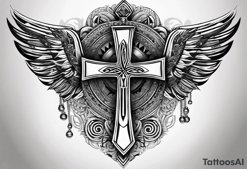 ankh for whole arm tattoo idea