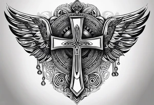 ankh for whole arm tattoo idea