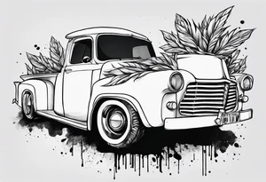 Molotov cocktail bomb tattoo idea