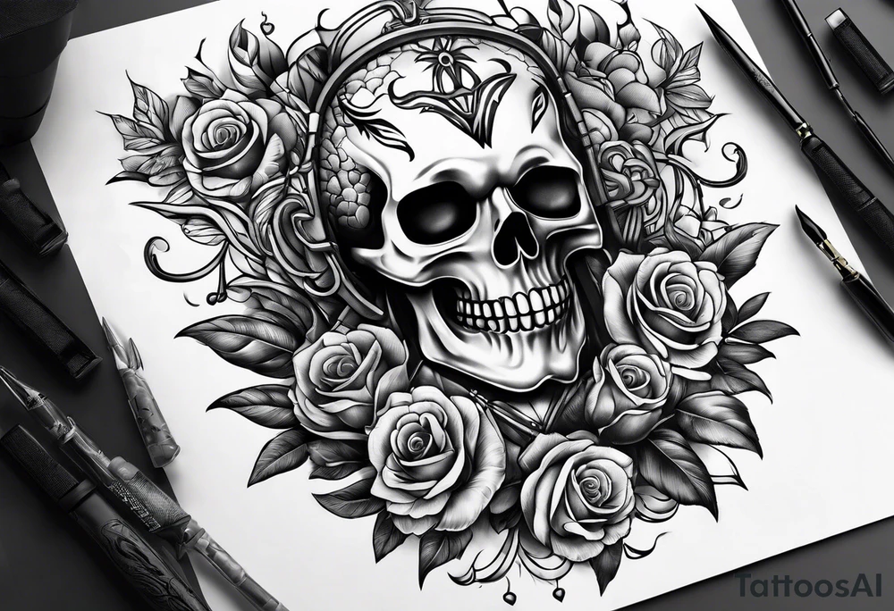 in memory of dad tattoo idea