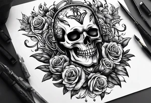 in memory of dad tattoo idea