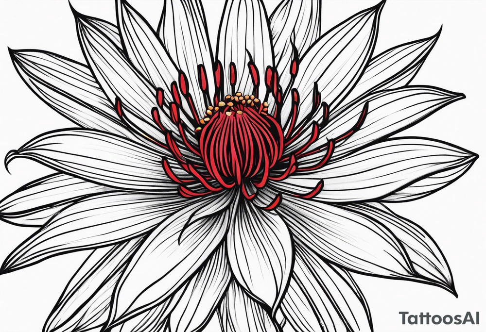 Red Spider Lily tattoo idea