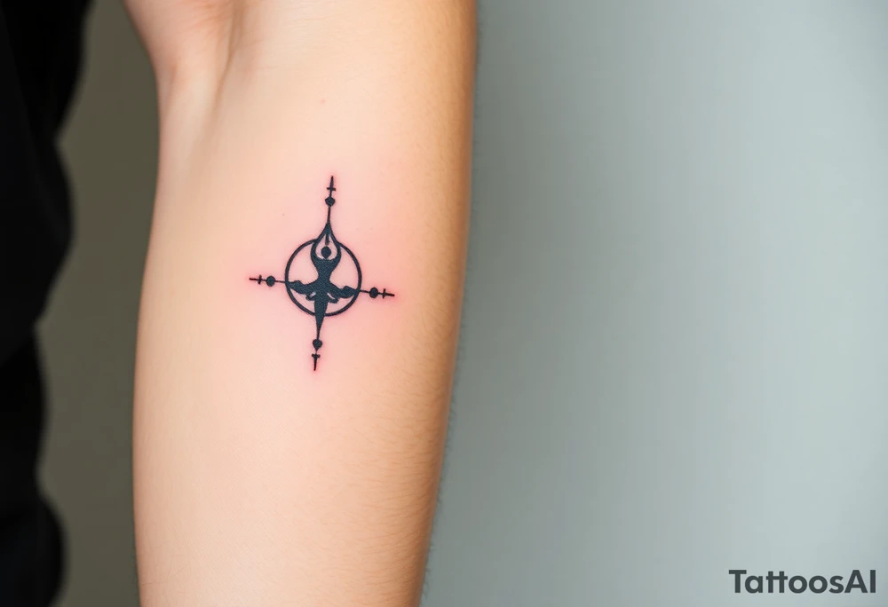 victory over coma and methadone. a new life in meditation. tattoo on the arm tattoo idea