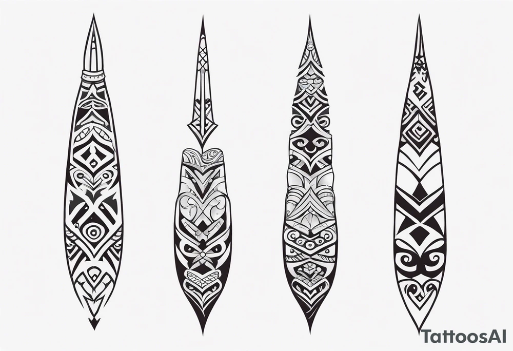 maori tribal  spine tattoo tattoo idea