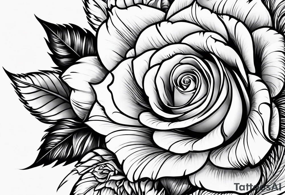 boogschutter, liefde en geluk tattoo idea
