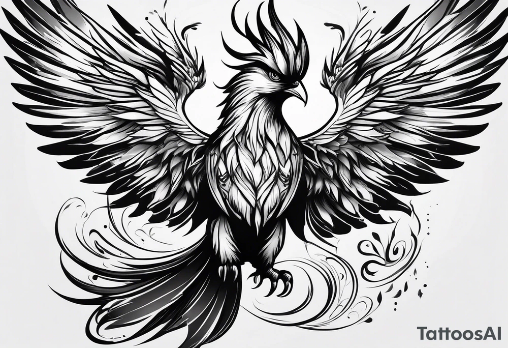 little pheonix tattoo idea