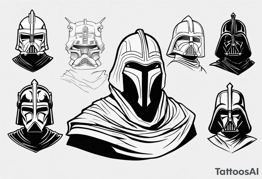 From the video game Star Wars: Knights of the Old Republic 2, “apathy is death” with Darth Sion tattoo idea