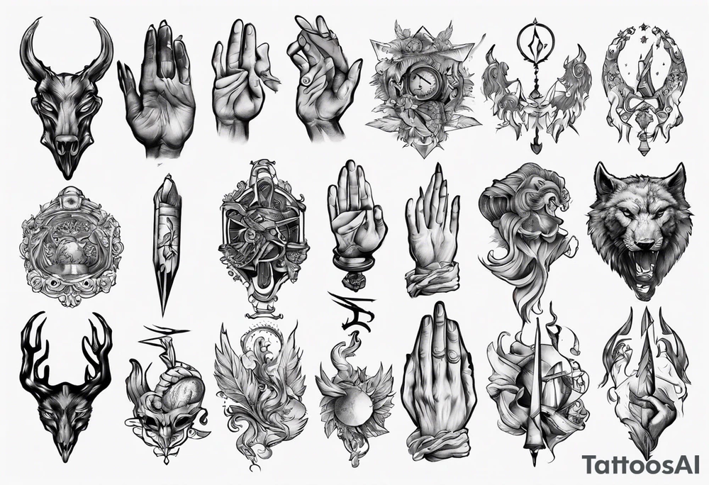 nord run hands tattoo idea