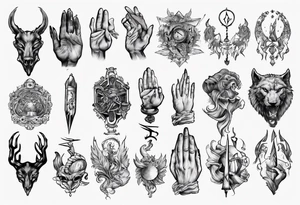 nord run hands tattoo idea