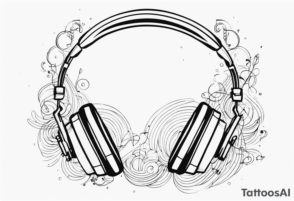music tattoo idea