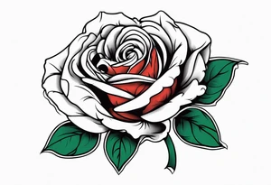 2 Rosen Stacheldraht tattoo idea