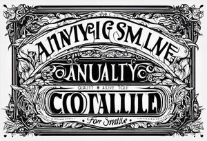 Simple lettering tattoo in script font that says, "anything or anyone that does not bring you alive is too small for you." tattoo idea